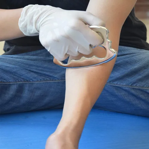 Miniatura 4 de Gua sha Tool gua sha Herramienta de acero inoxidable iastm herramienta de masaje Gussha herramienta de raspado muscular para terapia de tejidos