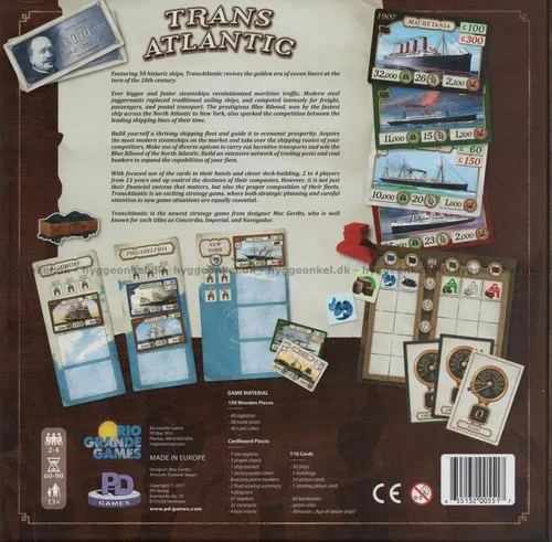 Miniatura 2 de Juegos de mesa Trans Atlantic