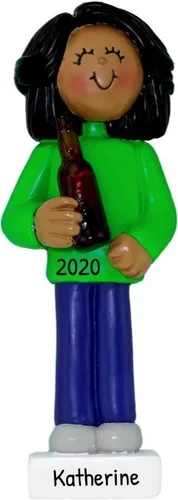 Miniatura 7 de Elves - Adornos personalizados para bebidas 2025 – Adornos de Navidad de cerveza para bebidas, cerveza para árbol de Navidad, bebida para adultos