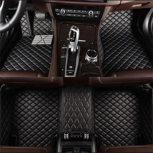 Miniatura 10 de Las alfombrillas de automóvil personalizadas son adecuadas para Audi A8/A8L 2006-2021, forro impermeable, juego completo de suelos respetuosos