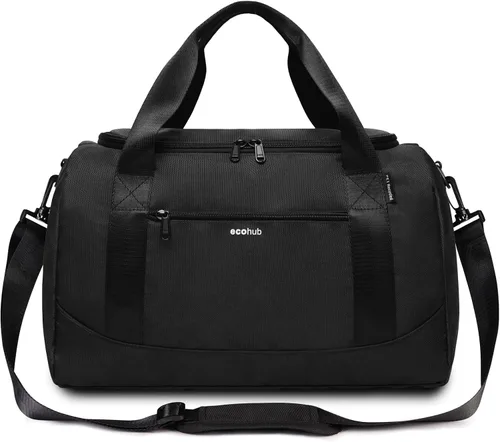 ECOHUB Para Spirit Airlines - Bolsa de viaje de 18 x 14 x 8 pulgadas, bolsa de viaje, bolsa de lona de viaje, artículos esenciales de viaje, bolsa