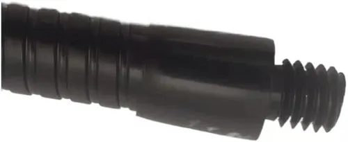Miniatura 6 de Brazo de micrófono de cuello de cisne con 3/8 macho, soporte de micrófono de cuello de cisne flexible de 16 pulgadas, sujeción resistente, negro