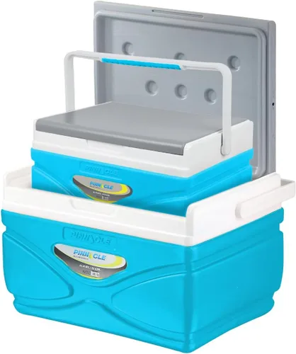Miniatura 2 de Enfriador de pícnic – Enfriador duro de 4.5 litros – Coolbox mantiene el contenido fresco durante 48 horas – Enfriador exterior sin BPA – Enfriador