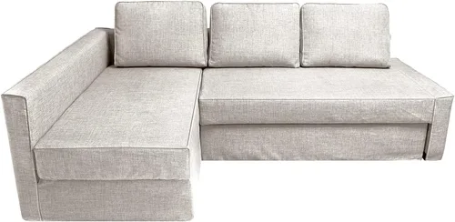 Miniatura 11 de IKEA Friheten - Funda de sofá cama para sofá cama pequeño, fundas de sofá para sala de estar con cojín y fundas de almohada (S-12, diván derecho)
