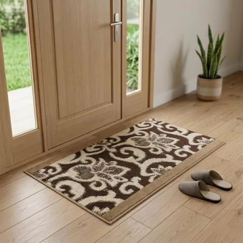 Miniatura 24 de Alfombra de pasillo de corte personalizado, antideslizante, 31 pulgadas de ancho x longitud que elijas de longitud, cadena antracita, 31 pulgadas x