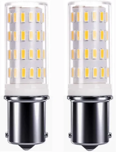 Miniatura 9 de Ba15d - Bombilla LED para máquina de coser de 5 W, base de bayoneta de doble contacto, bombilla halógena de repuesto T3/T4/C7/S6, AC100V-240V, luz