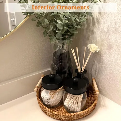 Miniatura 3 de GRISUN Rocas de río negro natural de 15 libras para paisajismo al aire libre, guijarros pulidos para plantas, piedras decorativas de 1.5 a 2.5