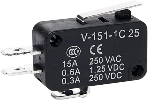 Miniatura 7 de HEXEH Interruptor de límite Micro Interruptores de viaje de límite de contacto plateado autorreset momentáneo V-15 V-151 V-152 V-153 V-154 V-155