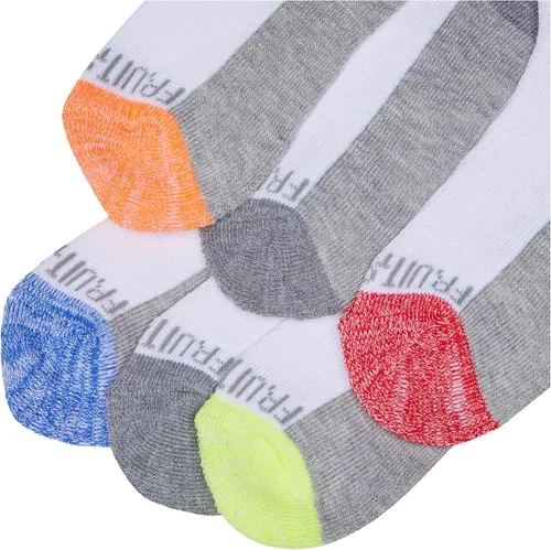 Miniatura 3 de Fruit of the Loom Boys Zone Cushion Ankle Socks 10 Pack