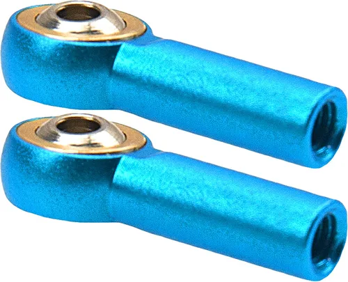Miniatura 4 de Paquete de 12 soportes de aluminio Vgoohobby M4 para barra de acoplamiento, rótula CW 1.024 in, compatible con Axial Redcat HPI Traxxas HSP 1/10 RC