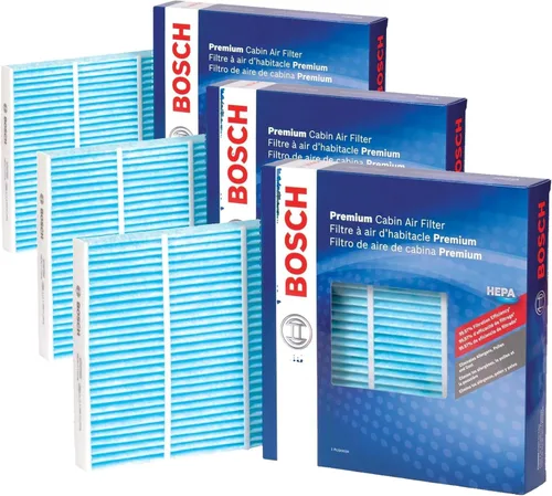 Miniatura 7 de BOSCH 6055C Filtro de aire HEPA para cabina - Compatible con Lexus ES, GS, GX, IS, LS, RX seleccionados; Subaru Legacy, Outback; Toyota 4Runner