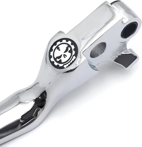 Miniatura 3 de Palancas de embrague de freno cortas cromadas compatibles con H-D 96-03 XL/96-07 Dyna Touring FLHR