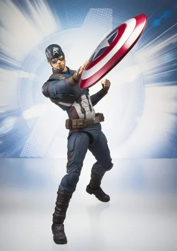 Miniatura 4 de Tamashii Nations Bandai S.H. Figuarts Capitán América (Endgame Ver.)