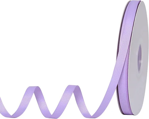 Miniatura 40 de YAMA Rollo de cinta de grogrén sólido, 1 pulgada, 25 yardas para cintas de envoltura de regalos, color blanco