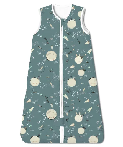 Miniatura 10 de TotAha Saco de Dormir Cálido 0-3 Meses, Manta Vestible Suave Acolchada 1.0 TOG Saco de Dormir para Bebé con Cremallera Segura de 2 Vías