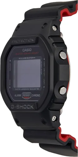 Miniatura 2 de Casio G-Shock DW-5600HR-1DR Reloj de moda automático de silicona negra para hombre, Varios colores, Moderno