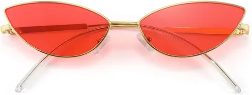 Miniatura 28 de FEISEDY Gafas de sol de diseñador de moda Retro pequeños pétalos forma arco templo diseño B2298