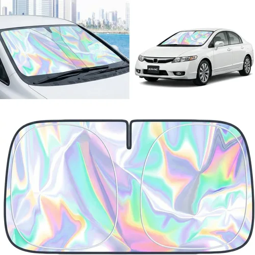 Miniatura 66 de Parasol para parabrisas Honda HR-V 2023-2025 – Cubierta plegable para parabrisas para accesorios HRV Protege el coche de los rayos solares