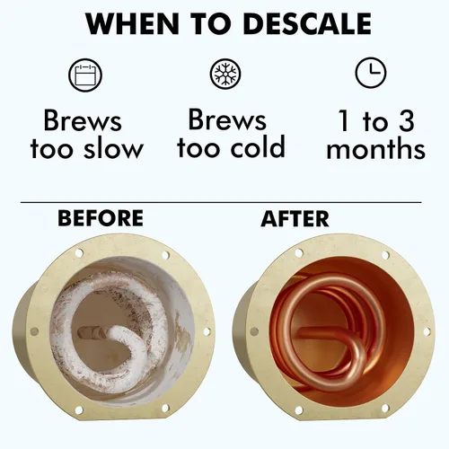 Miniatura 2 de Solución de descalcificación compatible con Nespresso, kit de descalcificación de 2 años y 8 usos totales. Elimina eficazmente la acumulación de cal
