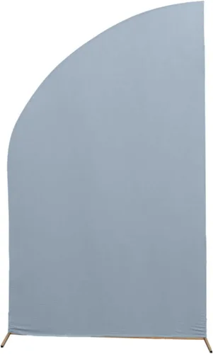 Miniatura 83 de Efavormart - Juego de 4 fundas de elastano beige para arco de media luna, fundas de telón de fondo Chiara de 2.5 pies a 7 pies para escenarios