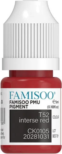 Miniatura 25 de PMU - Pigmento para labios 0.169 fl. oz/5 ml, tinta de tatuaje profesional para labios de larga duración, microblading de color, maquillaje