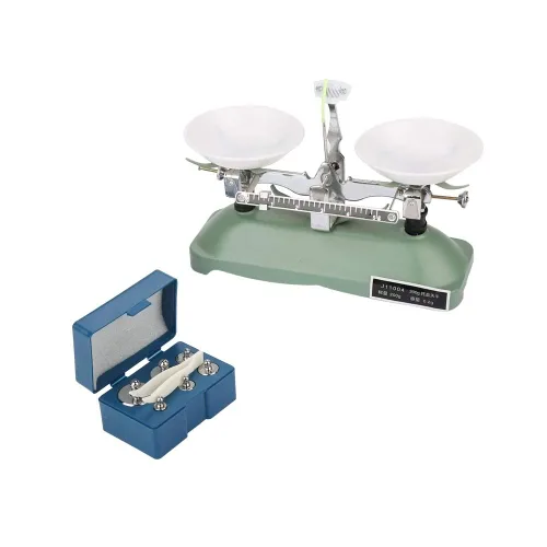 Miniatura 4 de Balanza de haz de equilibrio, escala de equilibrio científico de laboratorio, haz triple para herramienta de enseñanza