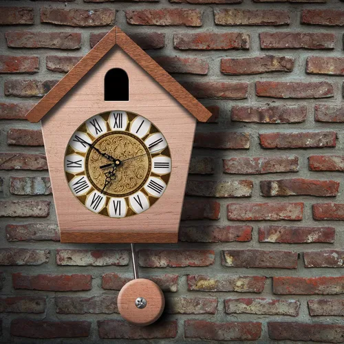 Miniatura 3 de Hicarer Kit de movimiento de reloj de cuarzo para bricolaje, péndulo de mecanismo de movimiento de reloj de repuesto