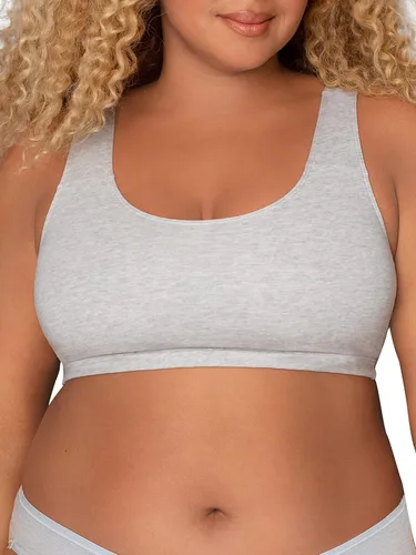Miniatura 5 de Fruit of the Loom - Brasier de algodón para mujer, estilo camiseta sin mangas, máxima comodidad y ajuste transpirable