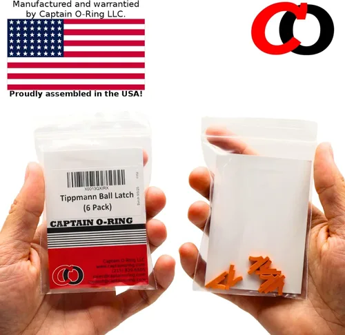 Miniatura 5 de Captain O-Ring – Pestillo de retención de bola de repuesto para Tippmann 98, A5, X7 FA-18 Ball Keeper (cantidad seleccionada)