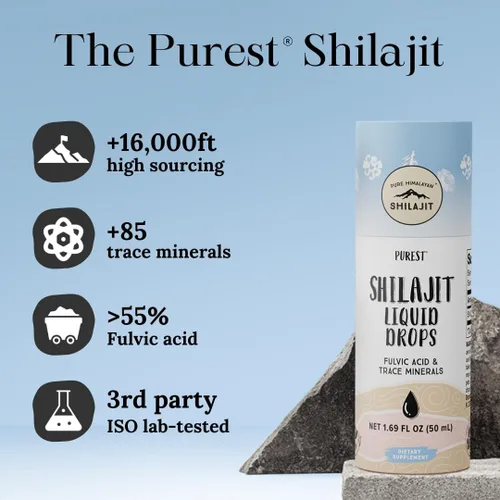 Miniatura 4 de Pure Himalayan Shilajit 100% puro Shilajit natural grado A potencia máxima 85+ oligominerales y ácido fúlvico Probado en laboratorio de terceros