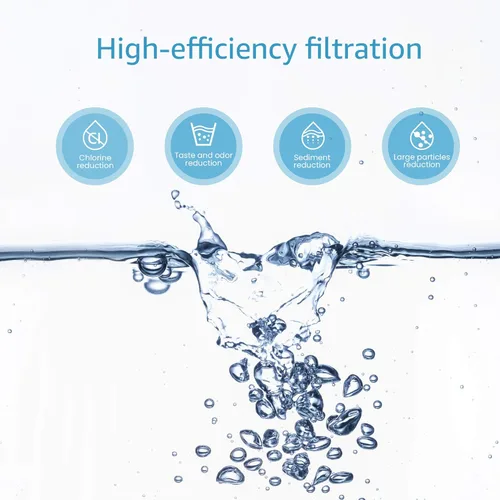 Miniatura 2 de AQUA CREST FM-15RA Filtro de agua para grifo, repuesto para filtro de agua Culligan® para montaje en grifo, sistema de filtración Culligan® FM-15A