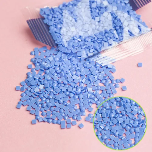 Miniatura 8 de Cuentas de Diamante Cuadradas de Resina 90000 piezas Con Contenedores de Almacenamiento para Kits de Pintura, 60 Colores de Brocas y Herramientas