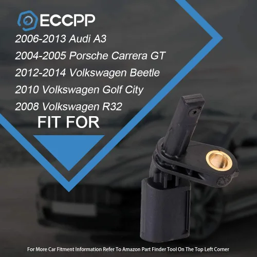 Miniatura 6 de ECCPP Sensor de velocidad de rueda ABS delantero izquierdo compatible con 2006-2013 A3, 2008-2011 TT, 2004-2005 para Porsche Carrera GT, para VW