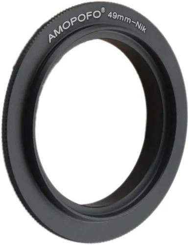 Miniatura 2 de Anillo adaptador de montaje inverso macro rosca de filtro de 1.929 in, y para cámaras DSLR Nikon D7500 D7100 D7000 D5600 D5200, D5500, D750, D810