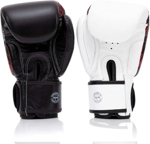 Miniatura 5 de Fairtex Edición limitada de guantes de boxeo Beauty of Survival Elaboración premium Cuero de grano completo Diseño elegante Ajuste ajustable