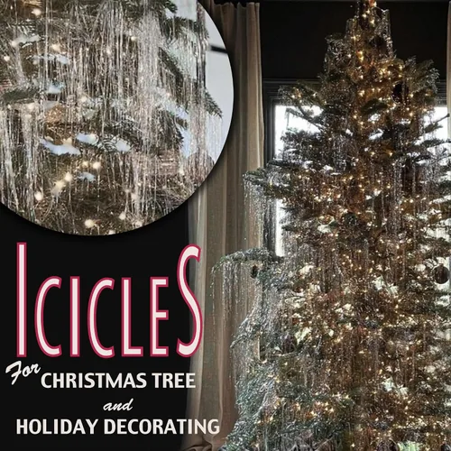 Miniatura 4 de Decoración de lluvia para árbol de Navidad, 1000 hebras por paquete de Brite Star
