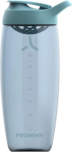 Miniatura 11 de Promixx Pursuit - Botella mezcladora de proteínas, botella deportiva prémium para mezclas de proteínas y batidos de suplementos, vaso mezclador