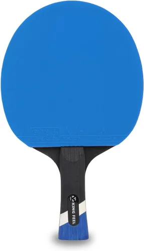 Miniatura 2 de Raquetas profesionales de ping pong, ligeras raquetas de tenis de mesa de fibra de carbono con hoja de 7 capas, esponja premium de 0.08 pulgadas