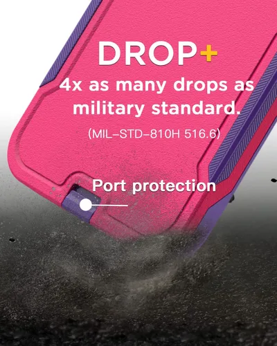 Miniatura 6 de AICase Funda para iPhone 13 Pro Max con protector de pantalla de vidrio, protección contra caídas de alta resistencia, cuerpo completo, resistente a