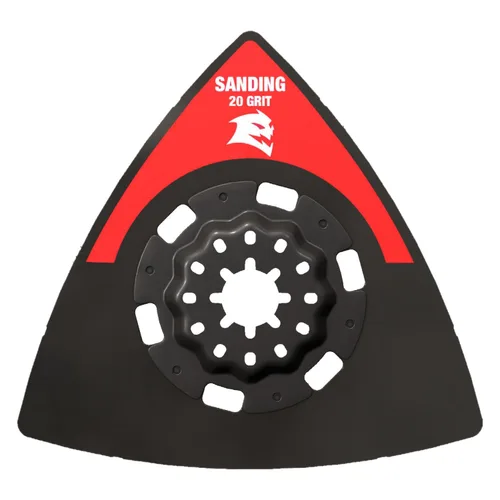 Miniatura 4 de Diablo Placa de lija oscilante Grit Starlock para una eliminación eficiente de pintura y barniz - 3-1/2", grano 60 - DOS60CGSP