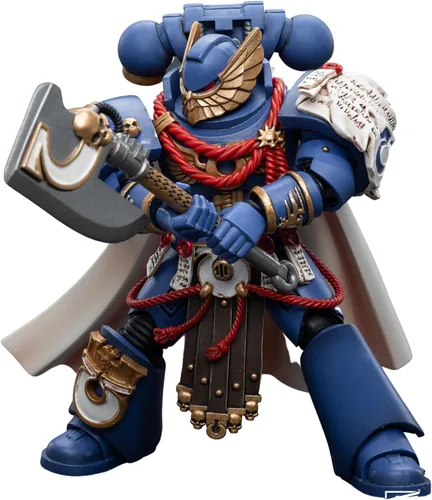 Miniatura 3 de JOYTOY Warhammer 40,000 1/18 Figura de acción Ultramarines Honour Guard 2 Colección Figuras modelo (4.88 pulgadas)