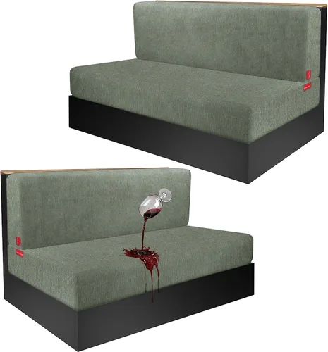 Miniatura 111 de Fundas de cojín impermeables para sofá, funda elástica lavable con diseño elástico antideslizante, protector de muebles para mascotas y niños