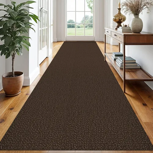 Miniatura 80 de EARTHALL Alfombra pequeña de 2 x 3 pies, lavable para entrada, antideslizante, trenzada, alfombra para puerta interior y exterior, alfombra tejida