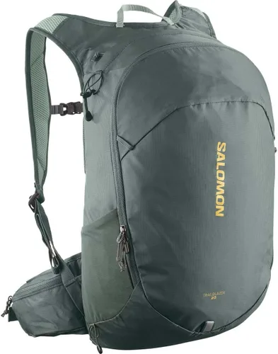 Miniatura 10 de Salomon Mochila unisex Trailblazer 20, senderismo y trekking, 20 litros - negro / aleación - NS