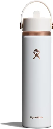 Miniatura 78 de Hydro Flask Botella de agua – Acero inoxidable aislado – Tapa flexible con popote de boca ancha, antiderrames, a prueba de fugas y recargable en 32