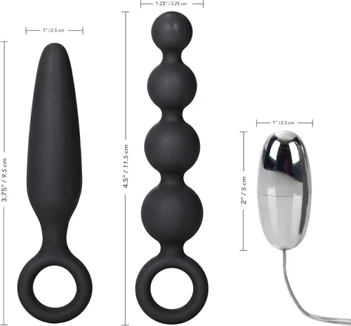 Miniatura 5 de California Exotic Novelties Booty Call Booty Vibro Kits, negro