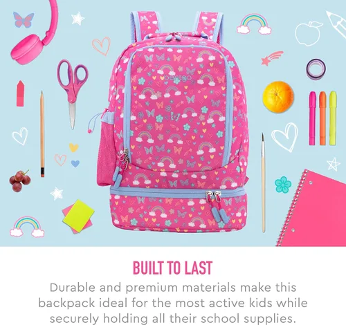 Miniatura 2 de Bentgo Kids Prints 2 en 1 Mochila y lonchera aislada