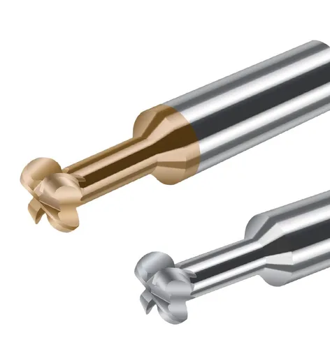 Miniatura 4 de KLOT Radius T - Fresa de ranurado de 0.116 a 0.472 pulgadas, fresadora de carburo sólido, Keyseat AlTiN recubierto para Stell y sin recubrimiento