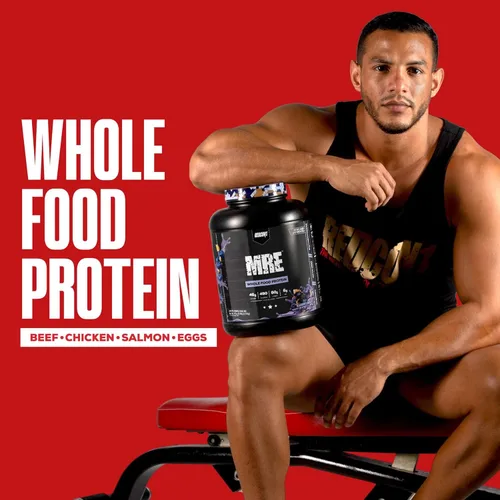 Miniatura 3 de REDCON1 MRE Proteína en Polvo, Fudge Brownie - Mezcla de Proteína de Reemplazo de Comida Hecha con Aceite MCT y Alimentos Completos - Proteína