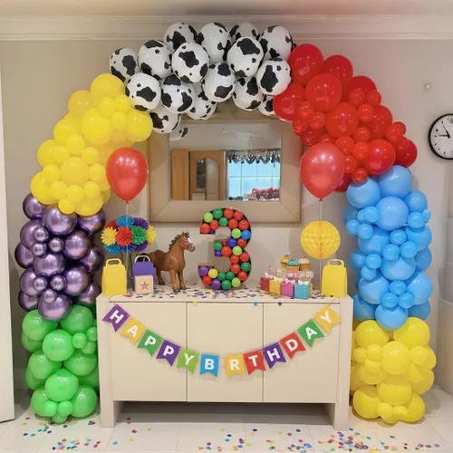 Miniatura 18 de Kit de arco de globos de baloncesto, kit de guirnalda de globos naranja y negro plateado con globos de estrella en explosión, kit de globos